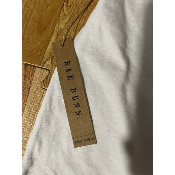 NWT Rae Dunn “Homebody” BOYS RAGLAN SHORT SLEEVE SHIRT Sz 5 - Picture 7 of 7